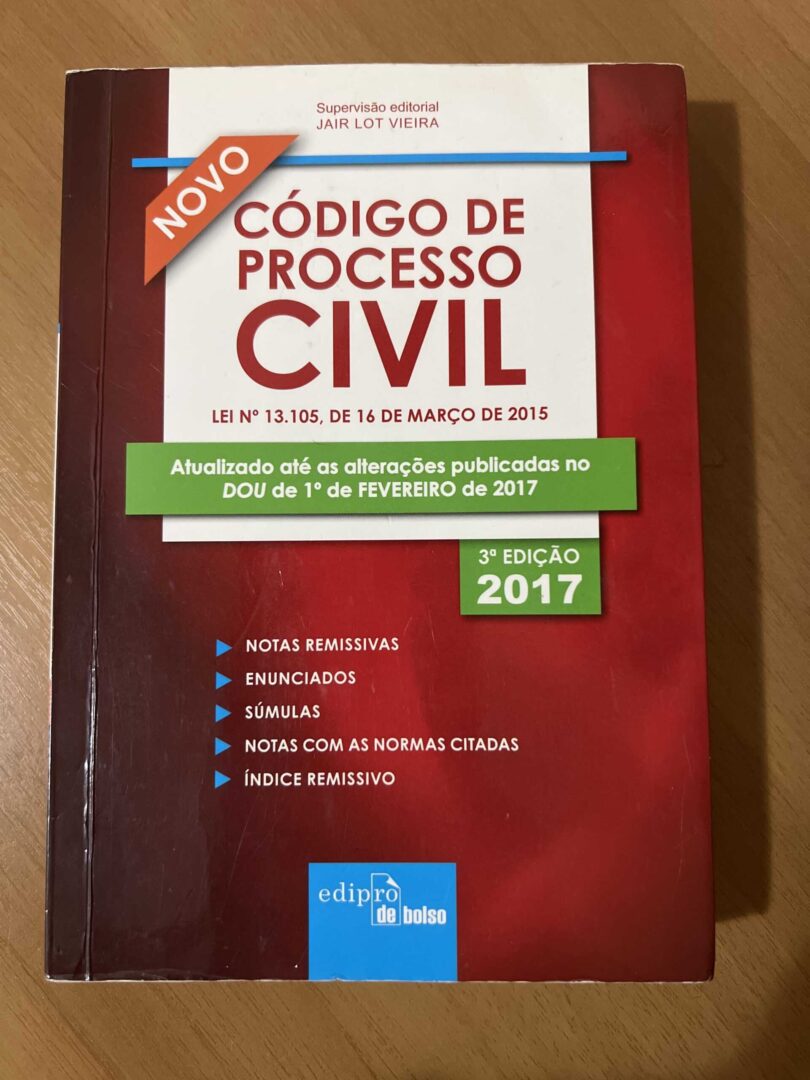 CÓDIGO DE PROCESSO CIVIL 2017